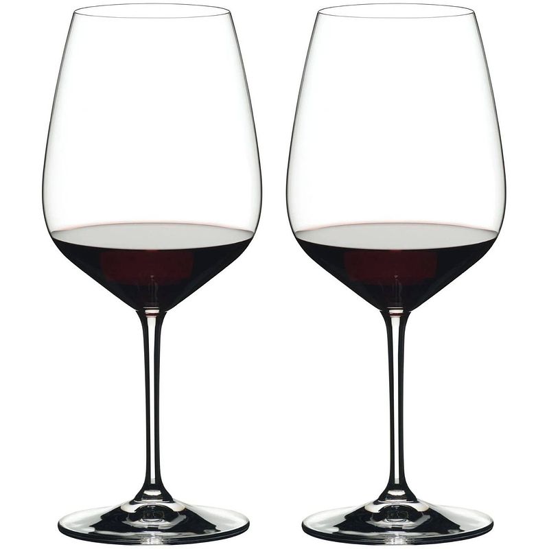 Foto van Riedel rode wijnglazen heart to heart - cabernet sauvignon - 2 stuks