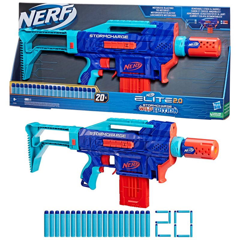 Foto van Nerf elite 2.0 stormcharge blaster