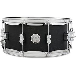 Foto van Pdp drums concept satin black wax maple 14 x 6.5 inch snaredrum