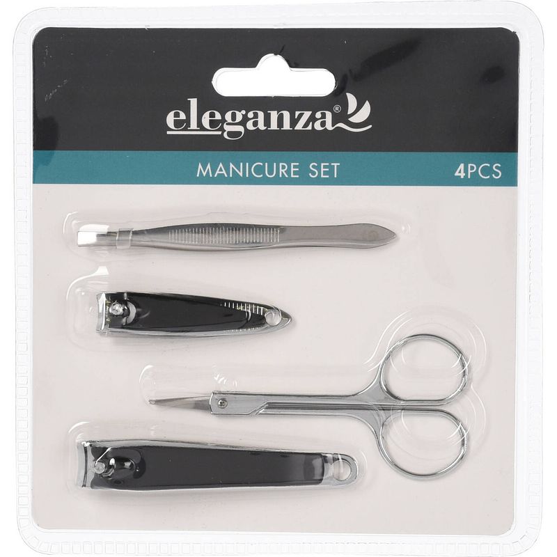 Foto van 4-delige manicure persoonlijke verzorging set - manicuresetjes