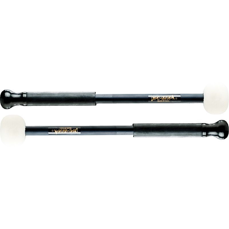 Foto van Promark m321m traditional marching bassdrum mallets