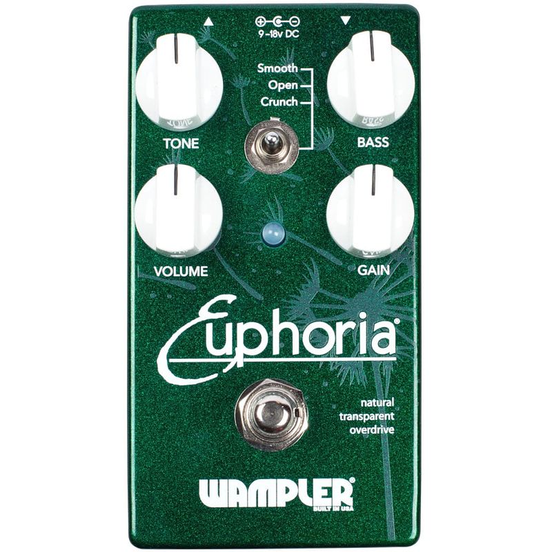 Foto van Wampler euphoria natural transparent overdrive