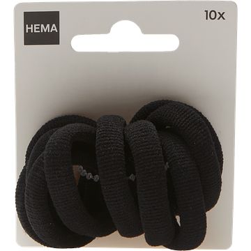 Foto van Hema badstof elastiekjes 10 stuks bij jumbo