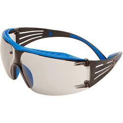Foto van 3m securefit sf407xsgaf-blu veiligheidsbril met anti-condens coating blauw, grijs