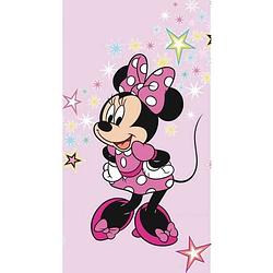 Foto van Disney minnie mouse strandlaken star - 70 x 140 cm - katoen