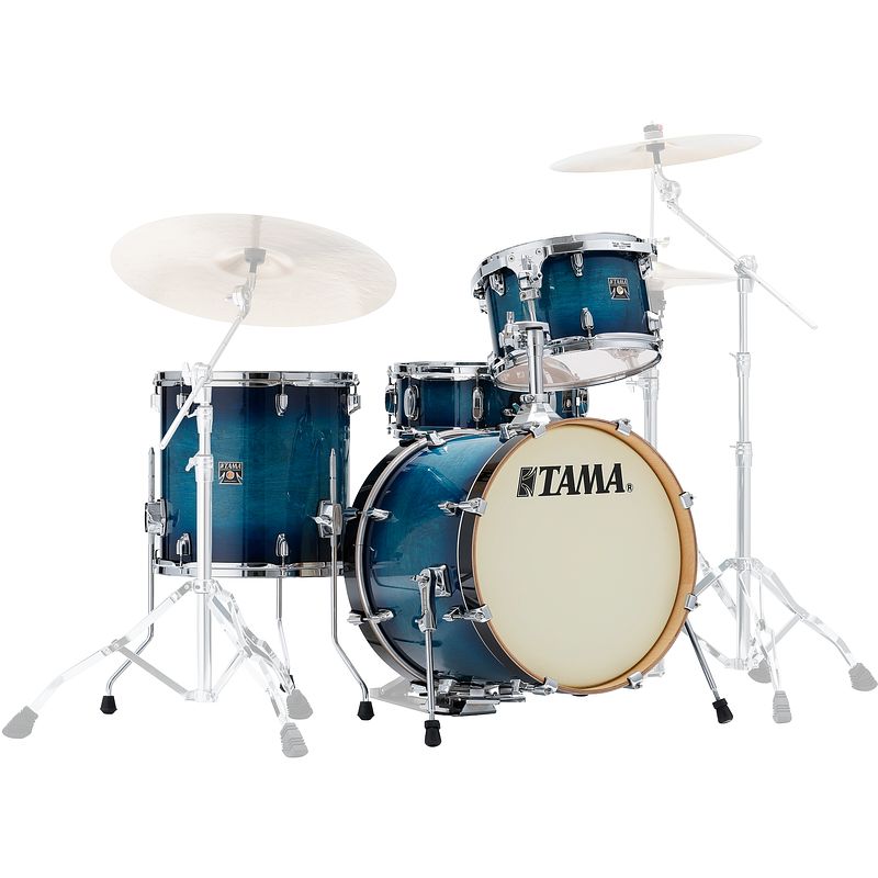 Foto van Tama cl48s-bab superstar classic 4-delige set blue lacquer