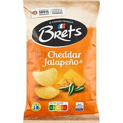 Foto van Brets saveur cheddar jalapeno 125 g bij jumbo