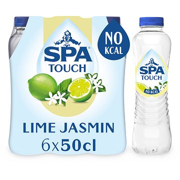 Foto van Spa touch nietbruisend lime jasmin 6 x 50cl bij jumbo