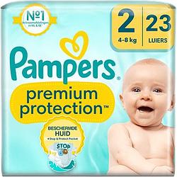 Foto van Pampers premium protection maat 2, 23 luiers bij jumbo