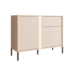 Foto van Meubella - dressoir desert - beige - 103 cm