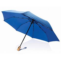 Foto van Xd collection paraplu rpet 28 x 96 cm polyester blauw