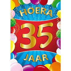 Foto van 35 jaar mega deurposter - feestposters