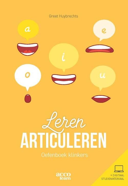 Foto van Leren articuleren - greet huybrechts - paperback (9789464142624)