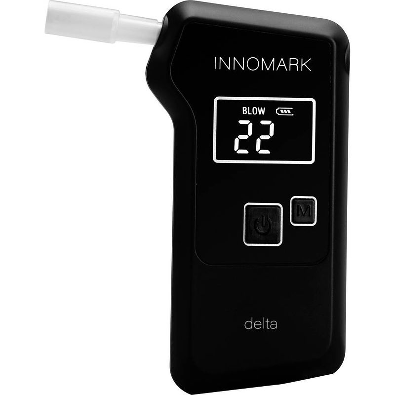 Foto van Ace innomark delta alcoholtester zwart 0.07 tot 4.00 ‰ incl. display