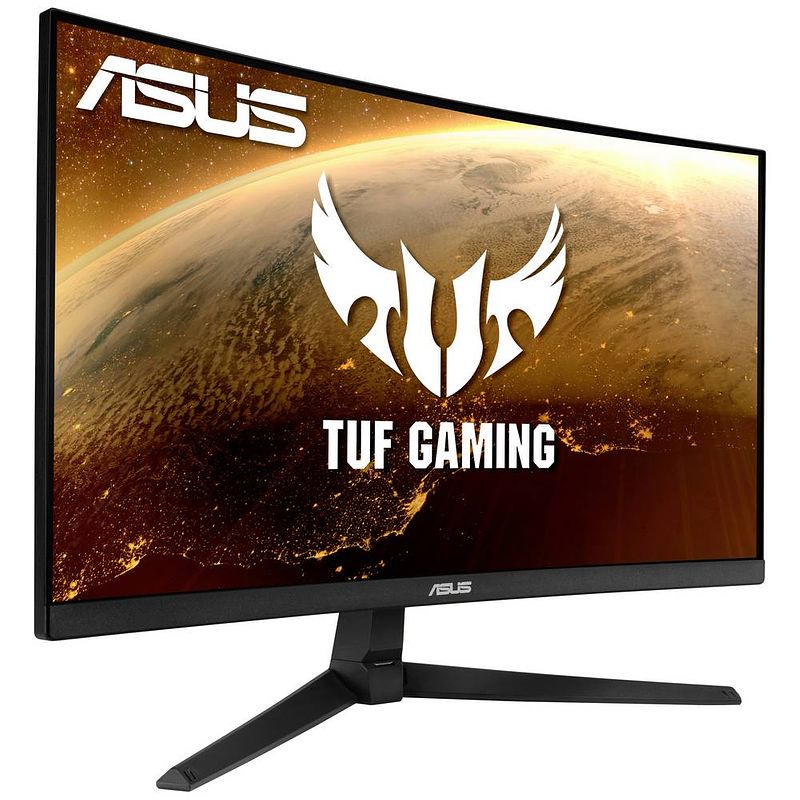 Foto van Asus gaming monitor led-monitor 60.5 cm (23.8 inch) energielabel e (a - g) 1920 x 1080 pixel full hd 1 ms displayport, hdmi, hoofdtelefoon (3.5 mm jackplug) va