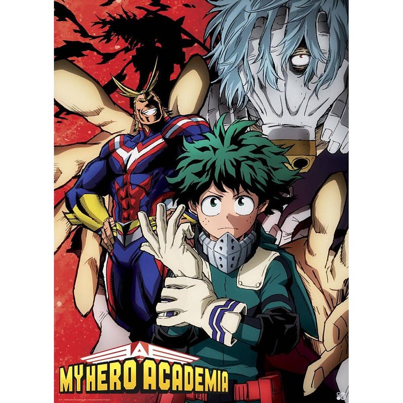 Foto van Abystyle my hero academia deku vs tomura poster 38x52cm