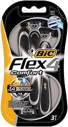 Foto van Bic flex 4 comfort wegwerpscheermes