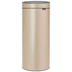 Foto van Brabantia touch bin 30 liter metallic gold