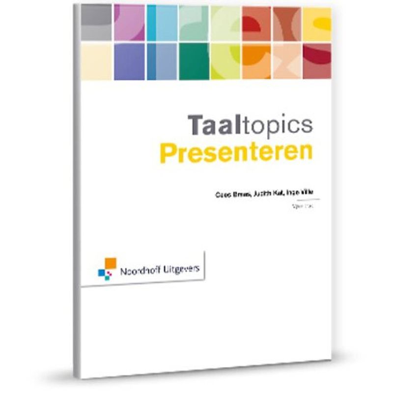 Foto van Taaltopics presenteren