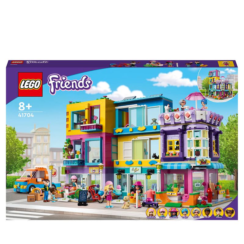 Foto van Lego friends hoofdstraatgebouw - 41704