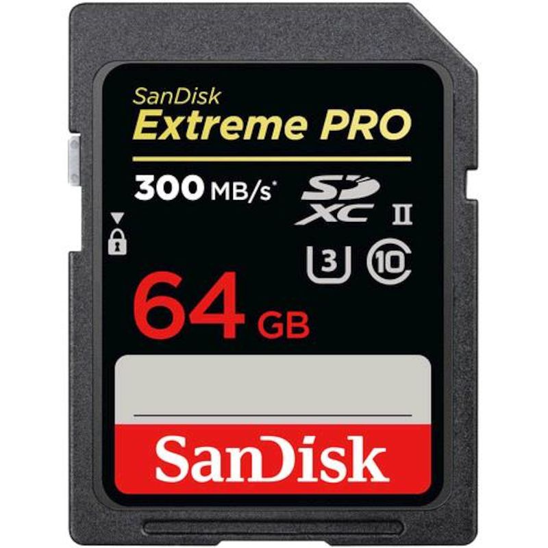 Foto van Sandisk extreme pro sdhc uhs-ii 64gb microsd kaart