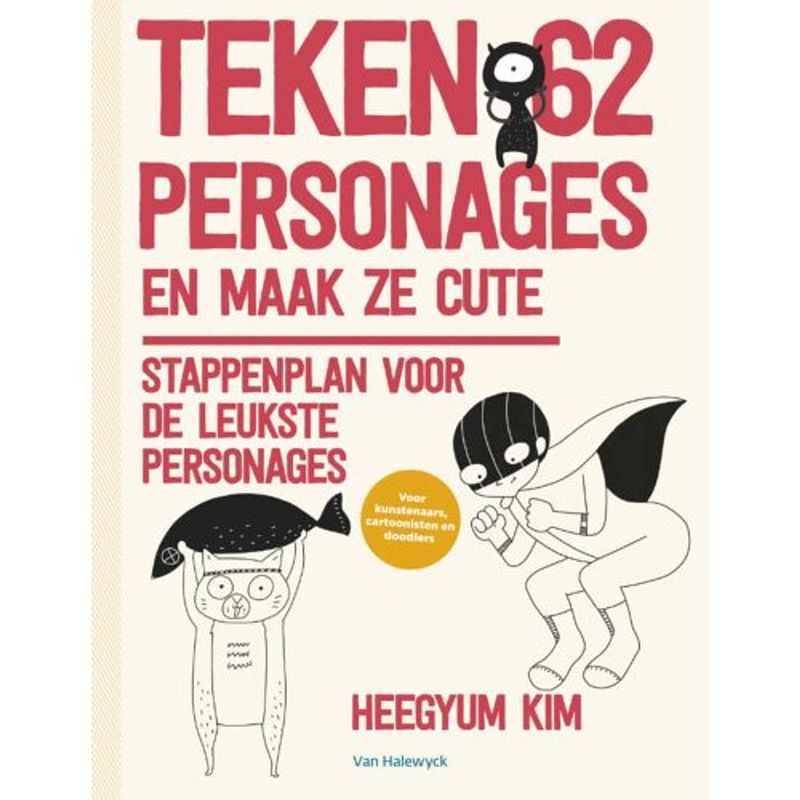 Foto van Teken 62 personages en maak ze cute