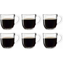 Foto van Leonardo koffieglas napoli 280 ml - 6 stuks