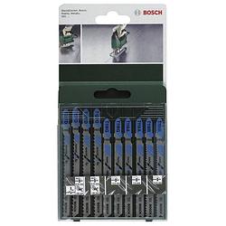 Foto van Bosch accessories 2609256745 10-delig decoupeerzaagbladen-set met t-schacht n/a 1 set(s)