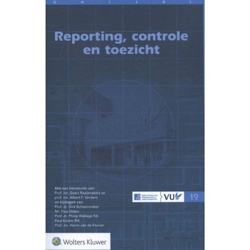 Foto van Reporting, controle en toezicht - zifo-reeks