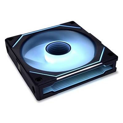 Foto van Lian li lian li uni fan sl-inf - 120mm, schwarz pc-ventilator zwart (b x h x d) 120 x 122 x 25 mm