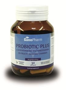 Foto van Sanopharm probiotic plus capsules