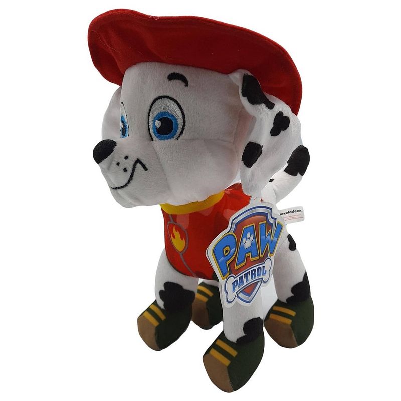 Foto van Paw patrol marshall - jungle rescue - pluche knuffel - 28 cm