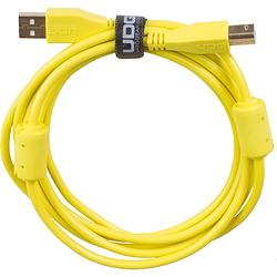 Foto van Udg u95003yl audio kabel usb 2.0 a-b recht geel 3m