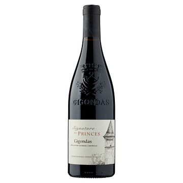 Foto van Signature des princes gigondas grenache noir syrah 750ml bij jumbo