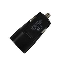 Foto van Be connected autolader 12v/24v dual usb 2a zwart