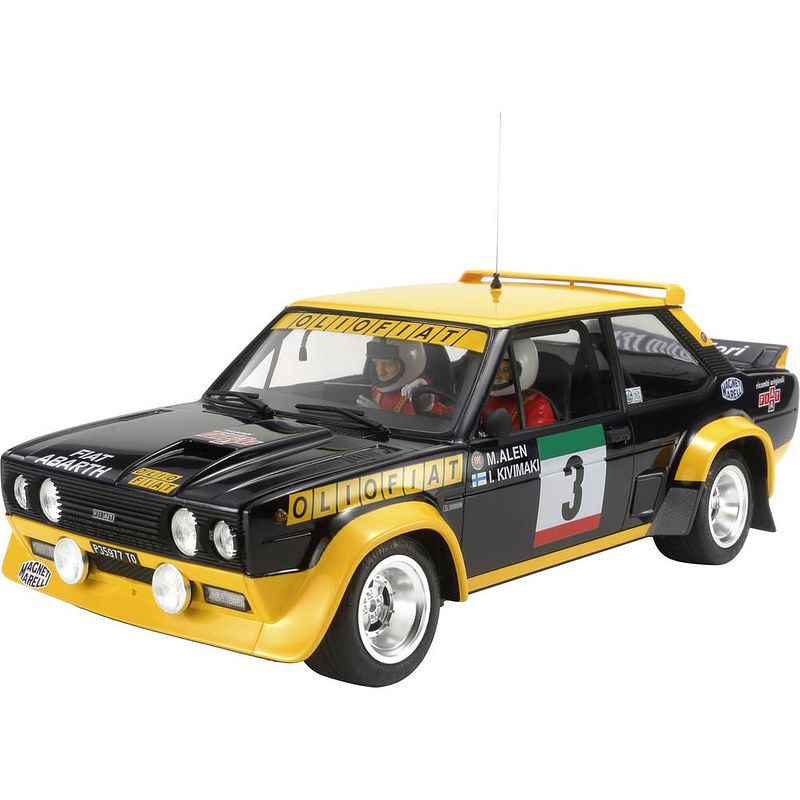 Foto van Tamiya 300020069 fiat 131 abarth rally olio auto (bouwpakket) 1:20