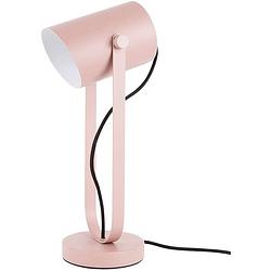 Foto van Leitmotiv tafellamp snazzy 41,5 x 13 cm e27 staal 25w roze
