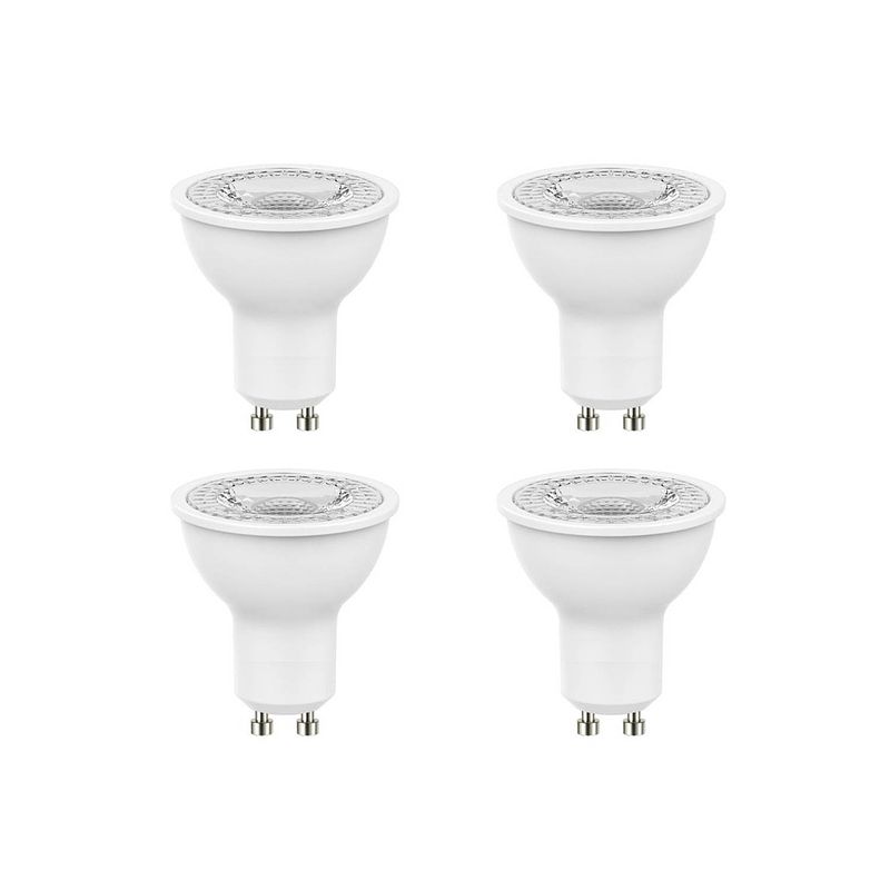 Foto van Proventa dimbare gu10 spots - warm wit licht - mr16 - 7w vervangt 65w - 4 x led lamp gu10