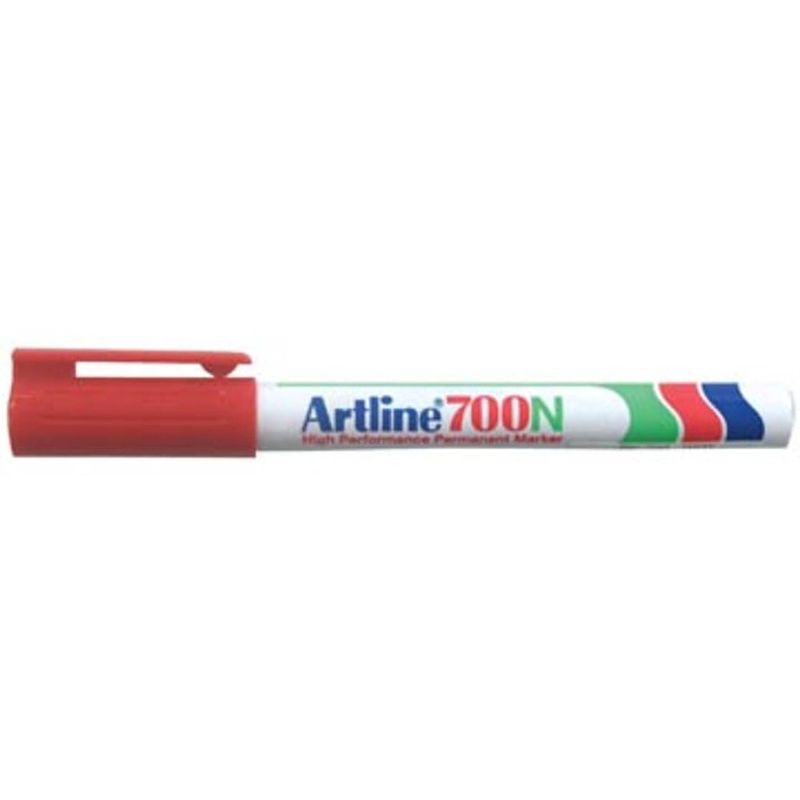 Foto van Permanent marker artline 700 rood