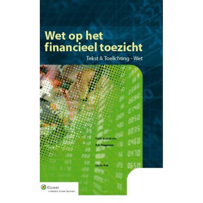 Foto van Wet op het financieel toezicht - boom basics