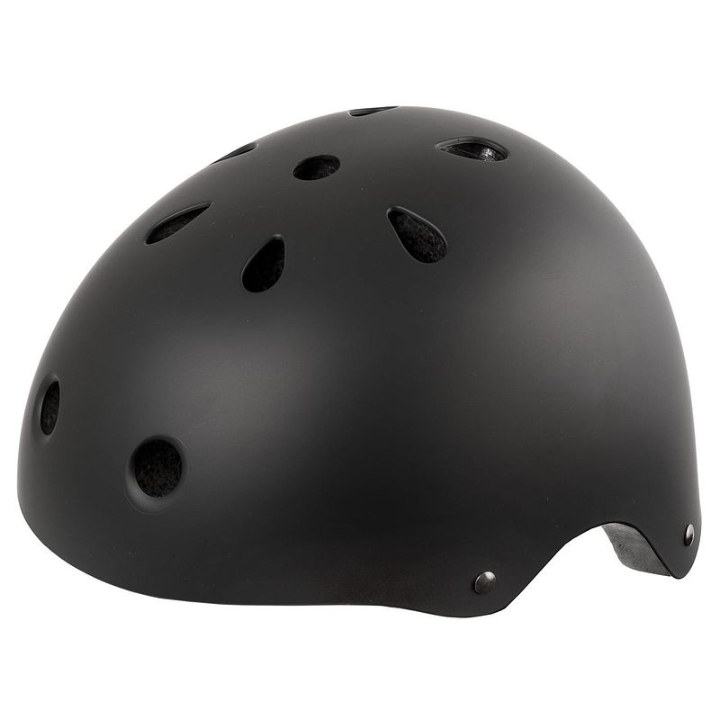 Foto van Ventura freestyle bmx helm mat zwart maat 54/58 cm