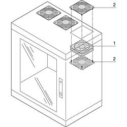 Foto van Schroff 21236092 ventilatormodule 1 stuk(s)