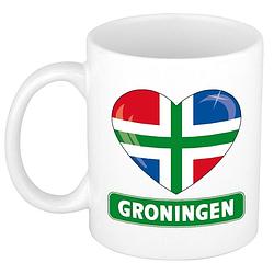 Foto van Hartje groningen mok / beker 300 ml - groningse koffiebeker