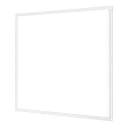 Foto van Led paneel - aigi clena - 60x60 helder/koud wit 6000k - 40w inbouw vierkant - inclusief stekker - mat wit - flikkervrij