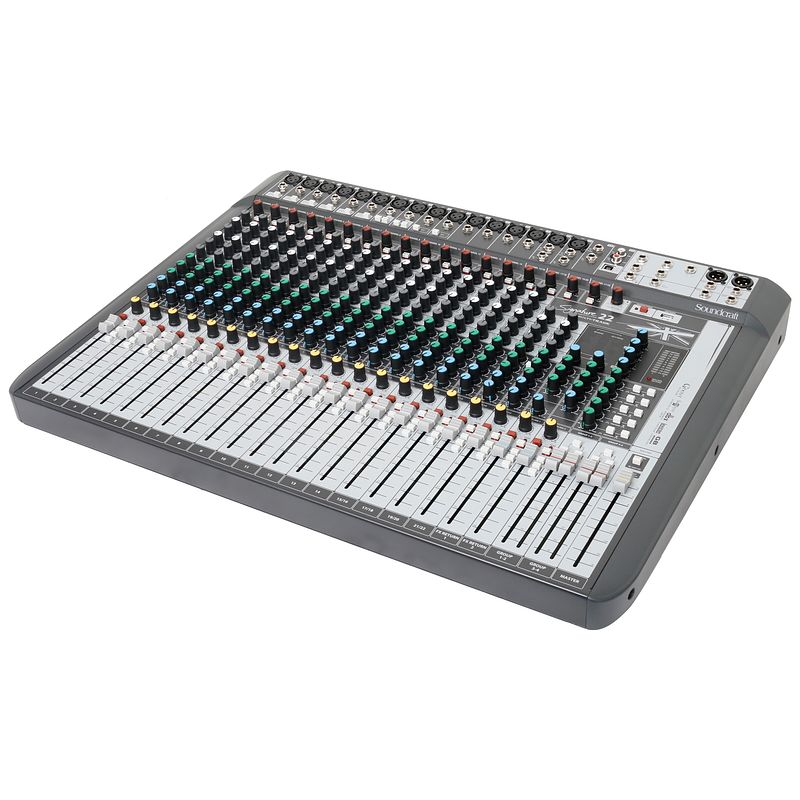 Foto van Soundcraft signature 22 mtk analoog mengpaneel