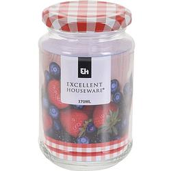 Foto van 12x jam pot met draaideksel 370 ml - weckpotten