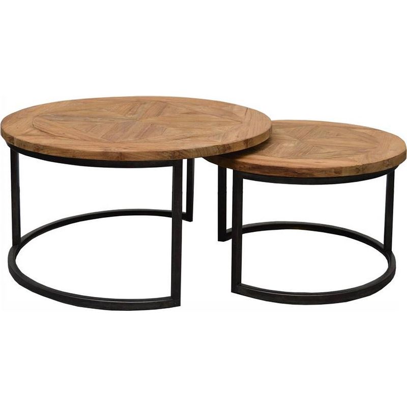 Foto van Livingfurn lou round set of 2