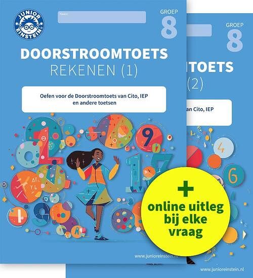 Foto van Doorstroomtoets rekenen - deel 1 en 2 - paperback (9789493218604)