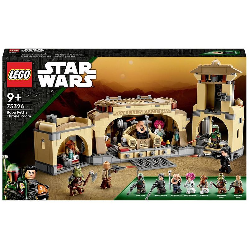 Foto van Lego® star wars™ 75326 boba fetts thronsaal