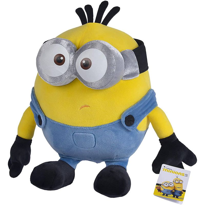 Foto van Nicotoy knuffel minions otto junior 43 cm pluche/polyester geel